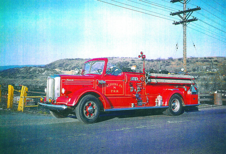 Yesteryear-PRR firetruck